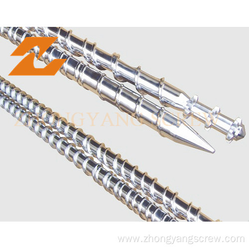 Bimetallic screw barrel Injection molding screw barrel plastic injection machinery